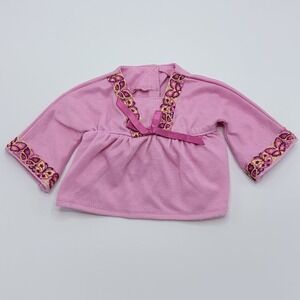 Retired American Girl Julie Pajama Top Only Hippie Doll Pajamas 18"